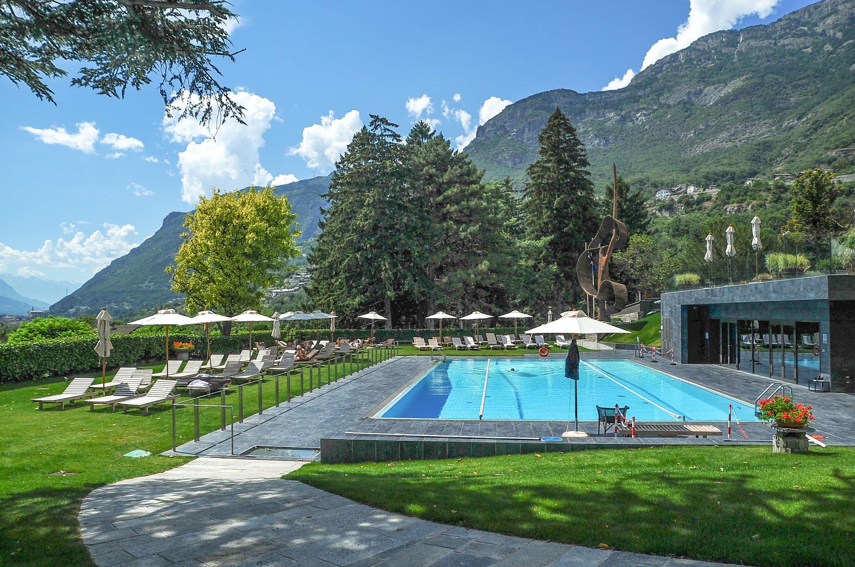 Grand Hotel Billia Saint-Vincent Bagian luar foto